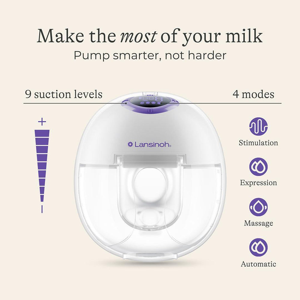Lansinoh Wearable Single Pump-Breast Pumps- | Natural Baby Shower