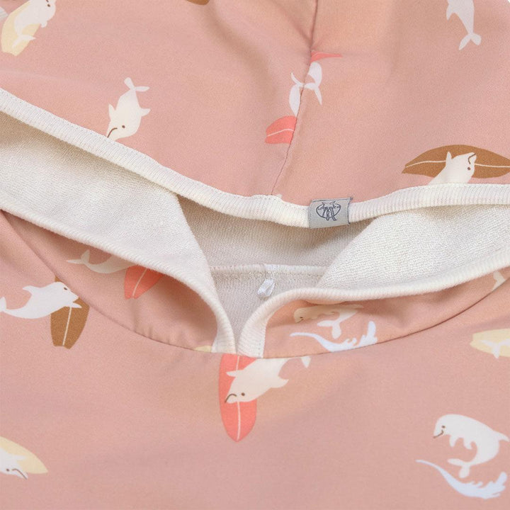 Lassig Beach Poncho - Peach - Dolphin-Ponchos-Peach- | Natural Baby Shower