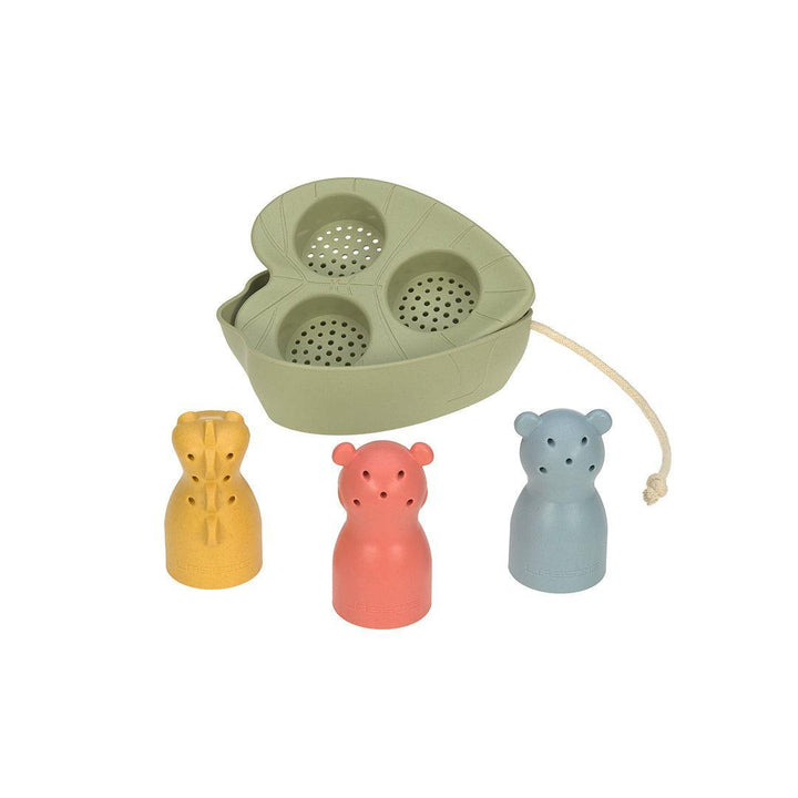 Lassig Boat Toy Water Set - Olive-Outdoor Play-Olive- | Natural Baby Shower