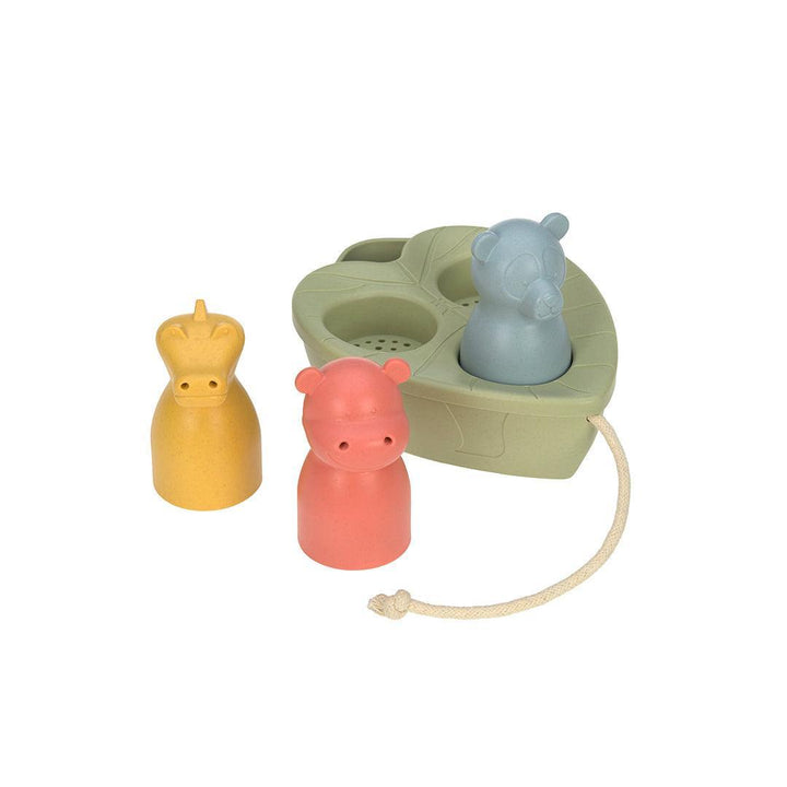Lassig Boat Toy Water Set - Olive-Outdoor Play-Olive- | Natural Baby Shower