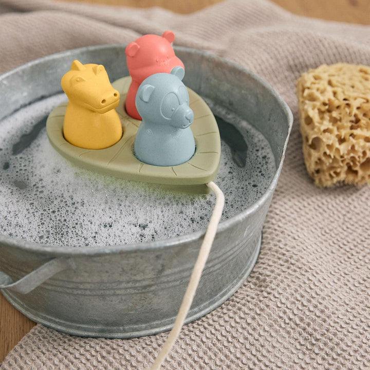 Lassig Boat Toy Water Set - Olive-Outdoor Play-Olive- | Natural Baby Shower