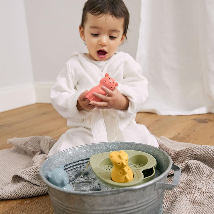 Lassig Boat Toy Water Set - Olive-Outdoor Play-Olive- | Natural Baby Shower