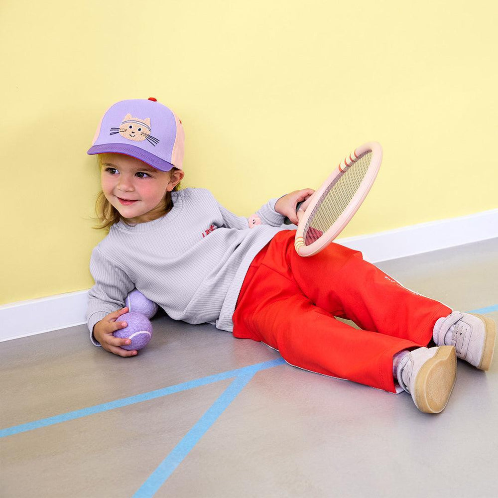 Lassig Kids Base Cap - Cat - Lilac-Hats-Cat - Lilac-1-2yrs | Natural Baby Shower