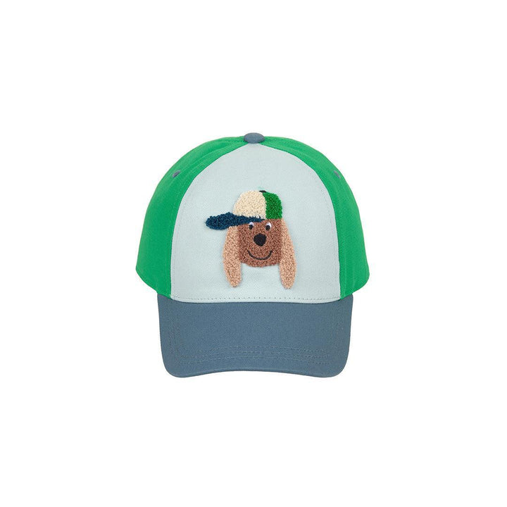 Lassig Kids Base Cap - Dog - Green-Hats-Dog - Green-1-2yrs | Natural Baby Shower