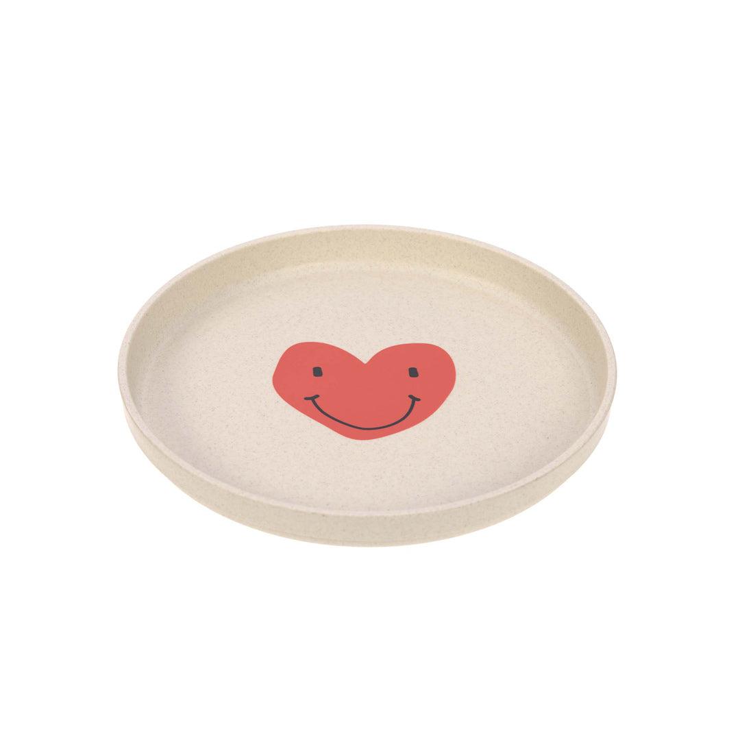 Lassig Cellulose Dish Set - Happy Rascals - Lavender - Smile Heart-Feeding Sets-Lavender- | Natural Baby Shower