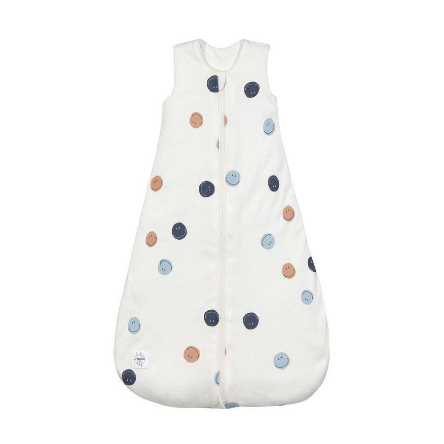 Lassig Interlock Sleeping Bag - Milky - Smile-Sleeping Bags-Milky-0-2m | Natural Baby Shower