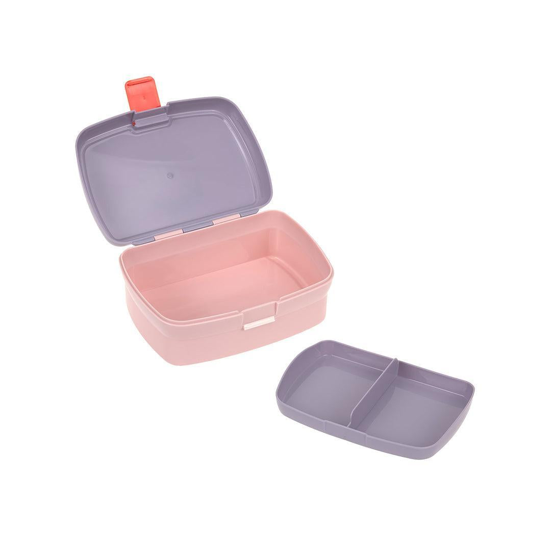 Lassig Lunchbox Tiny Team - Cat - Lilac-Lunch Boxes-Cat - Lilac-One Size | Natural Baby Shower
