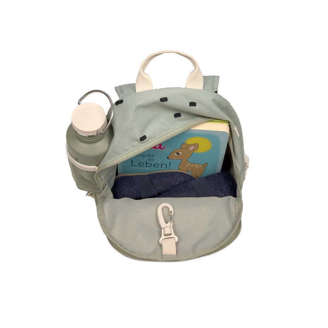 Lassig Backpack Lassig Mini Backpack - Happy Prints - Light Olive
