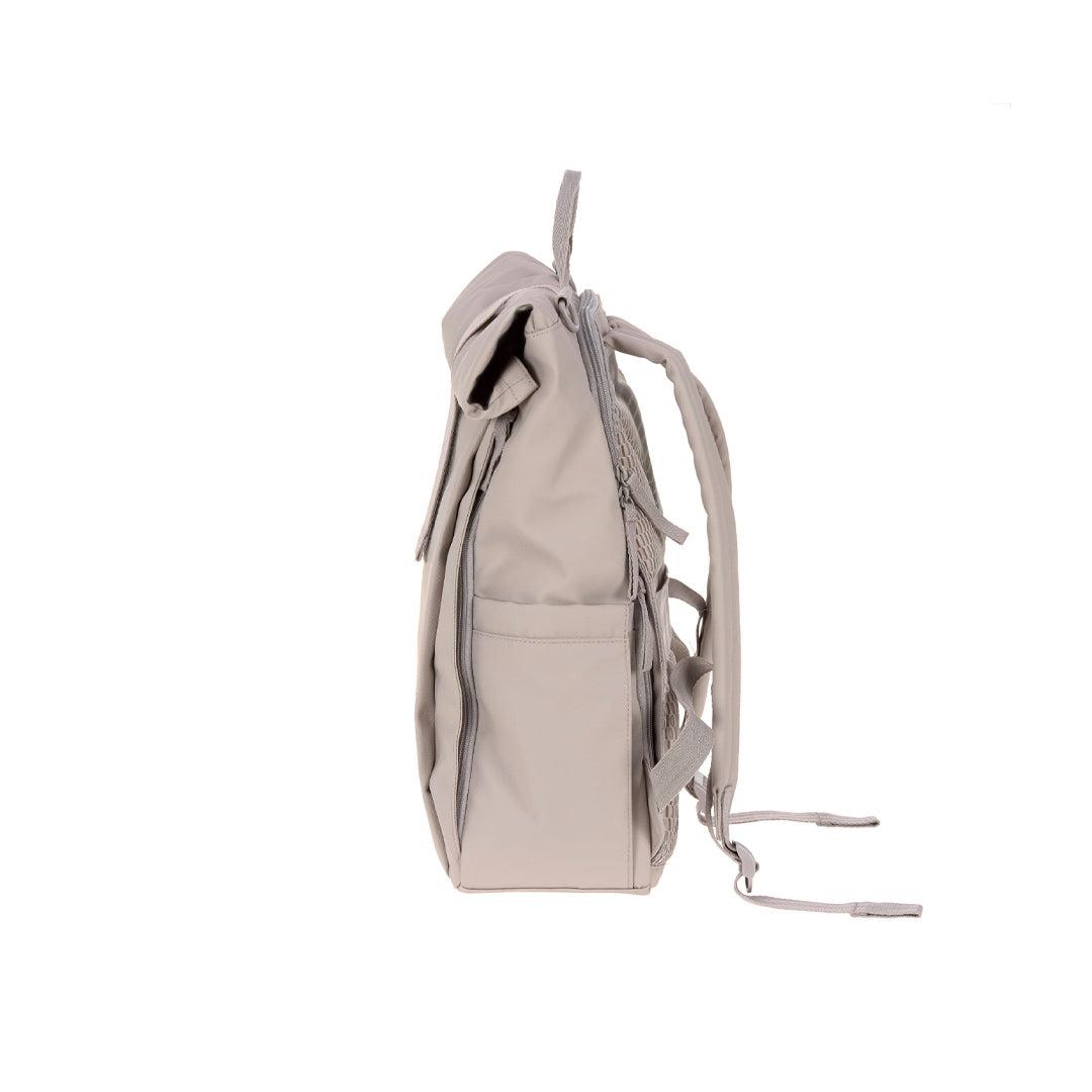 Lassig Rolltop Backpack - Taupe-Changing Bags-Taupe- | Natural Baby Shower