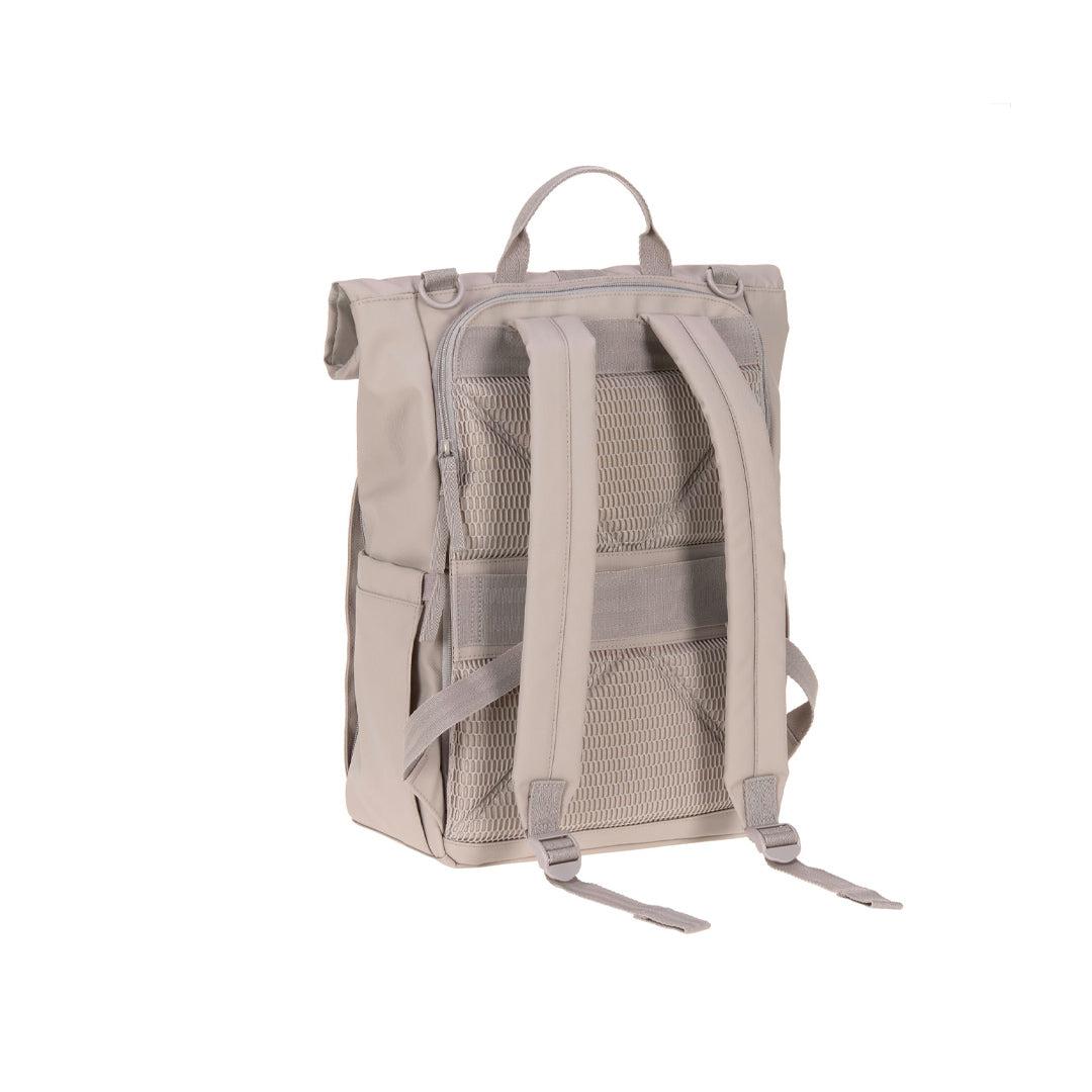 Lassig Rolltop Backpack - Taupe-Changing Bags-Taupe- | Natural Baby Shower