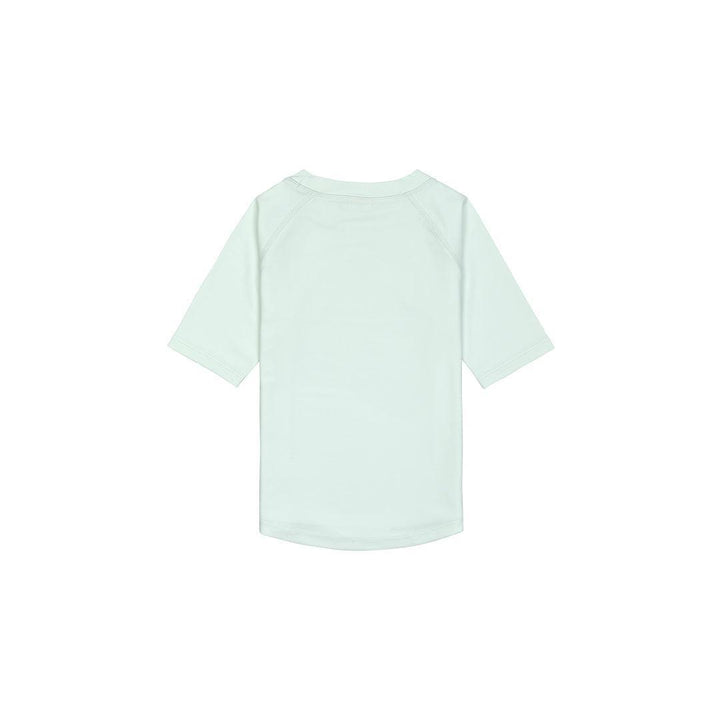 Lassig Short Sleeve Rashguard - Sea Foam - Crocodile-Rash Vests-Sea Foam-7-12m | Natural Baby Shower