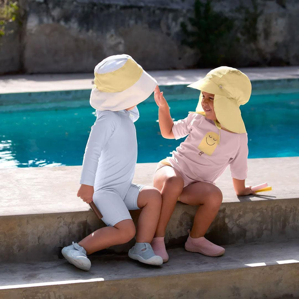 Lassig Long Sleeve Sunsuit - Ice Cream - Illusion Blue-Swimsuits-Ice Cream - Illusion Blue-0-6m | Natural Baby Shower