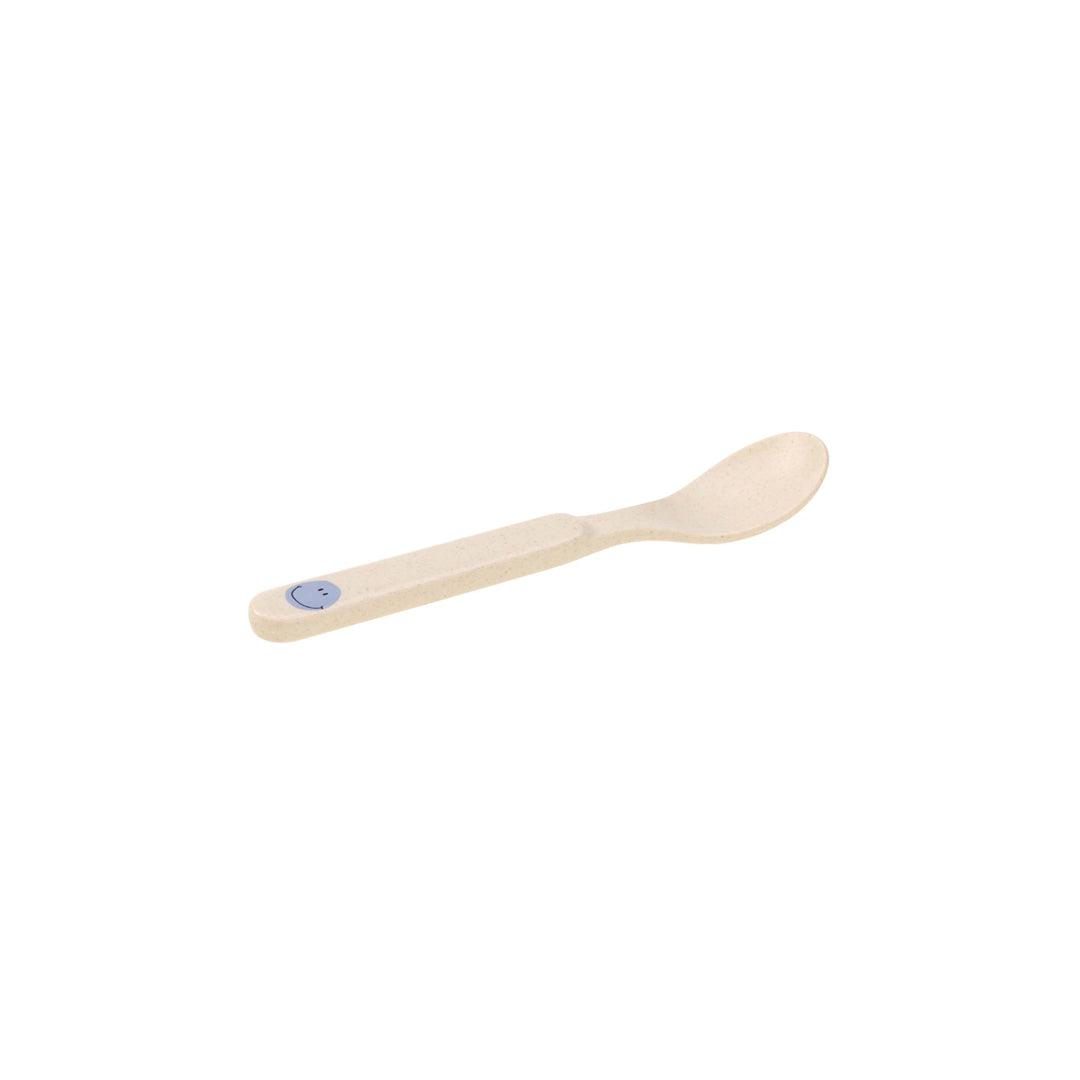 Lassig Cellulose Spoon Set - Happy Rascals - Sky Blue - Smile-Cutlery-Sky Blue- | Natural Baby Shower