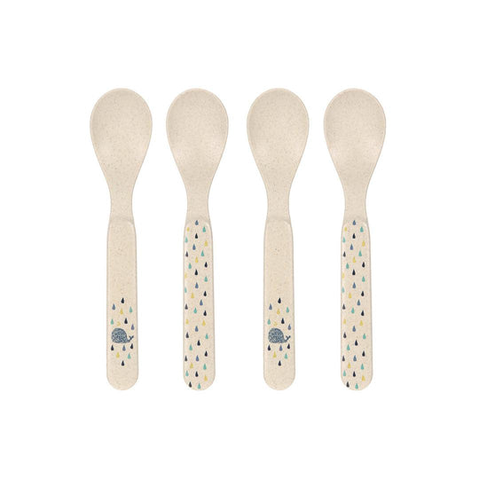 Lassig Spoon Set Cellulose - Little Water - Whale-Cutlery-Whale-One Size | Natural Baby Shower