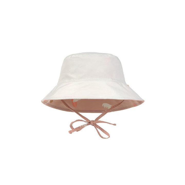 Lassig Sun Protection Bucket Hat - Peach - Dolphin-Hats-Peach-3-6m | Natural Baby Shower