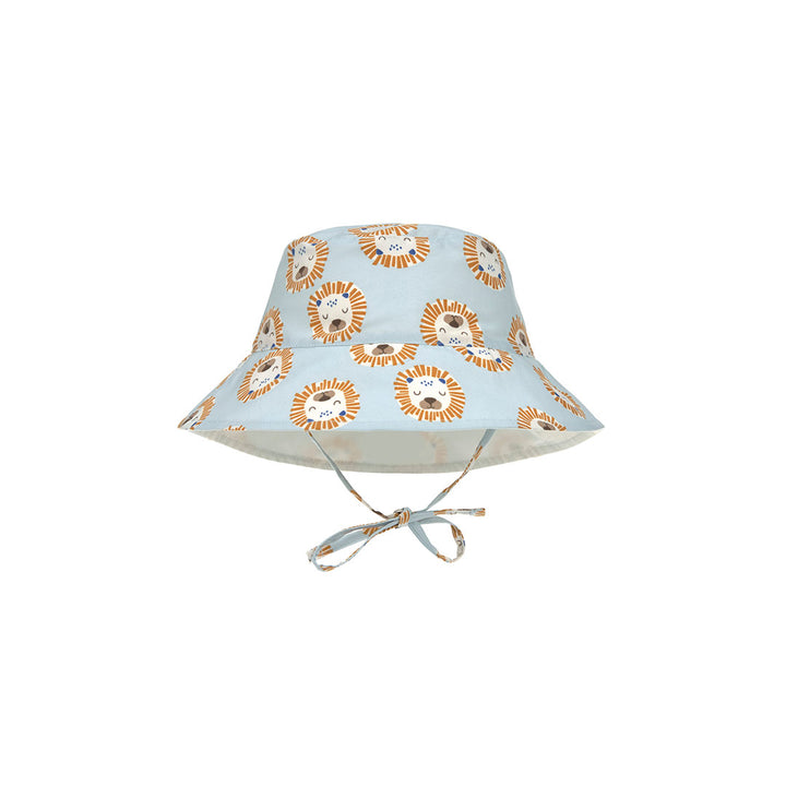 Lassig Sun Protection Bucket Hat - Powder Blue - Lion