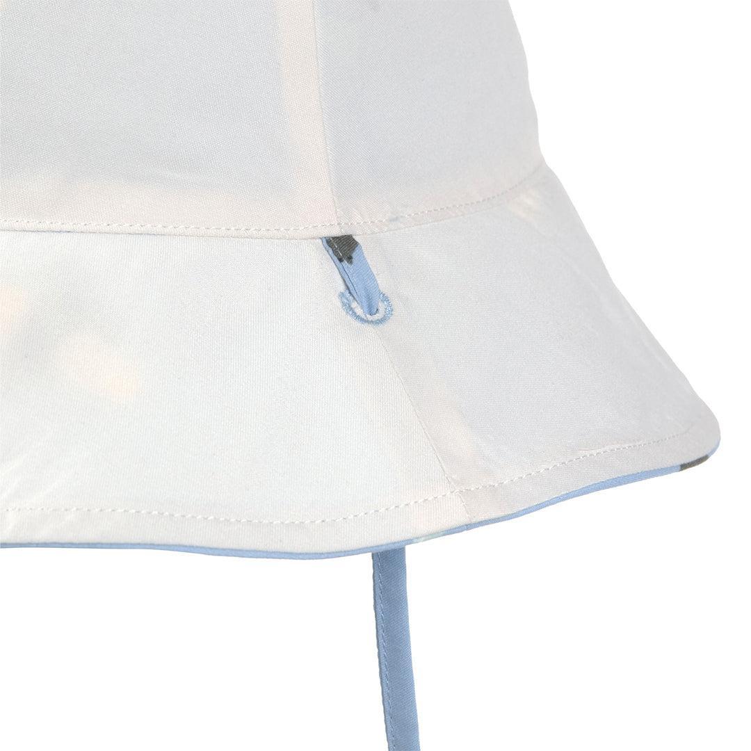 Lassig Sun Protection Bucket Hat - Sky Blue - Crocodile-Hats-Sky Blue-3-6m | Natural Baby Shower