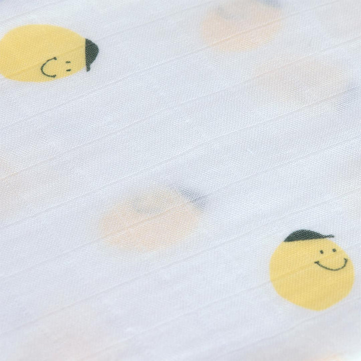 Lassig Heavenly Soft Swaddles - Happy Fruits - Lemon-Swaddling Wraps-Lemon-L | Natural Baby Shower
