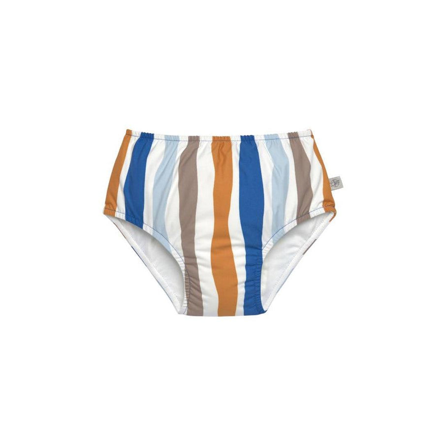 Lassig Swim Diaper - Blue/Nature - Waves-Nappies-Blue/Nature-3-6m | Natural Baby Shower