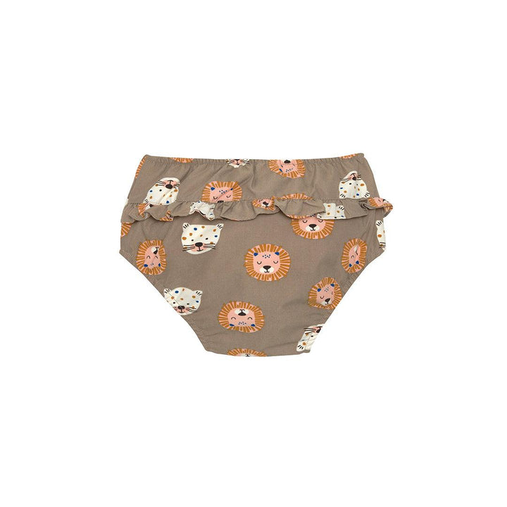 Lassig Swim Diaper - Choco - Wild Cats