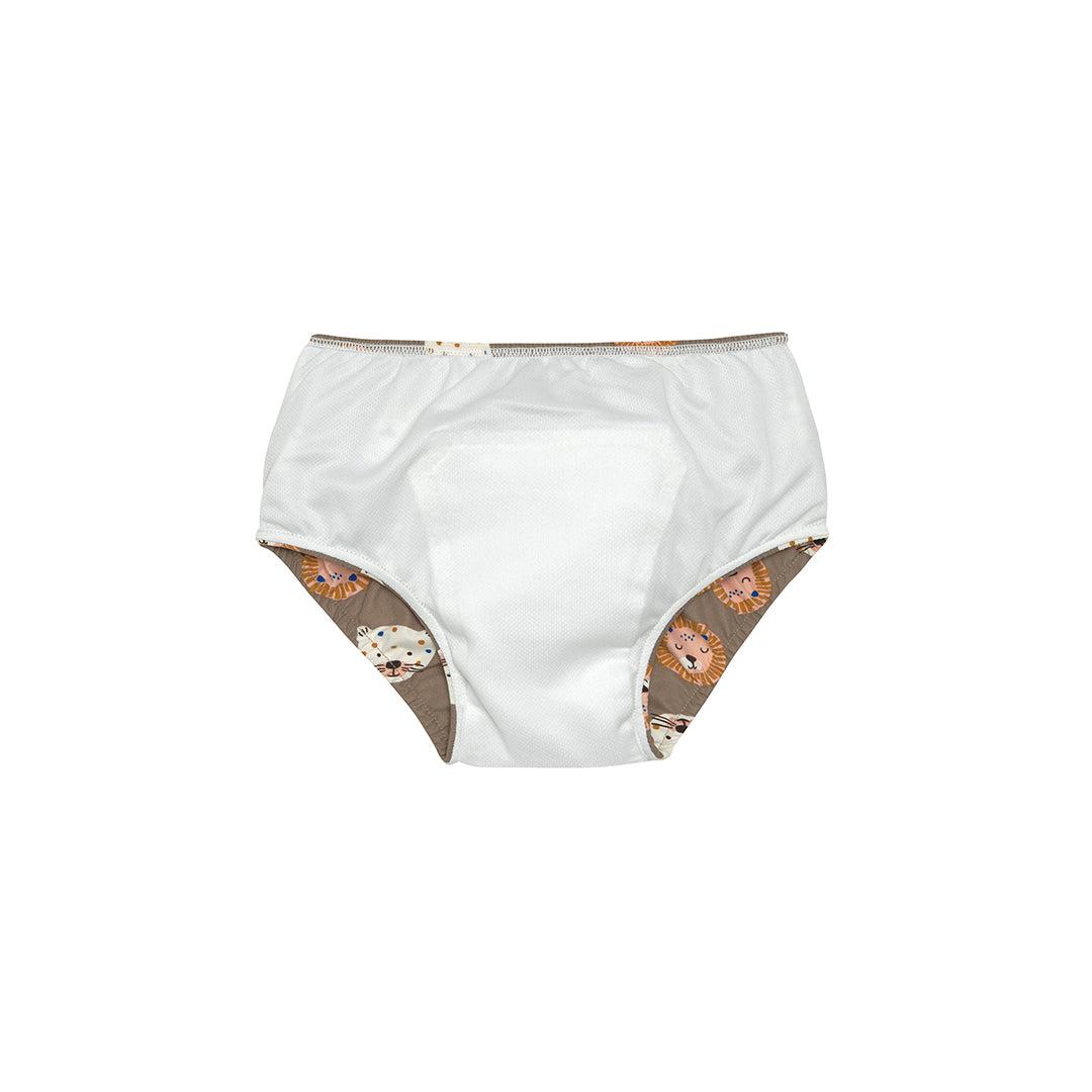 Lassig Swim Diaper - Choco - Wild Cats