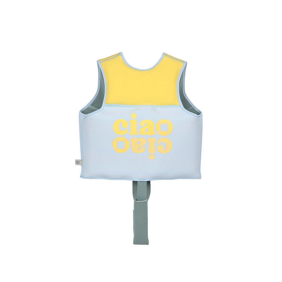 Lassig Swim Vest - Blue/Pale Yellow-Swim Vests-Blue/Pale Yellow-2-3y | Natural Baby Shower