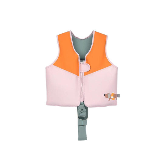 Lassig Swim Vest - Pink/Orange-Swim Vests-Pink/Orange-2-3y | Natural Baby Shower