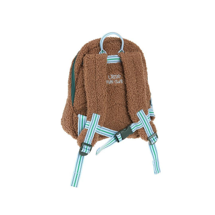 Lassig Tiny Backpack Tiny Team - Dog - Brown-Children's Backpacks-Dog - Brown-One Size | Natural Baby Shower