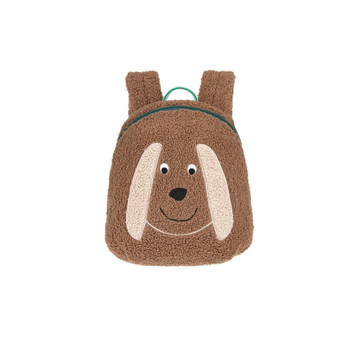 Lassig Tiny Backpack Tiny Team - Dog - Brown-Children's Backpacks-Dog - Brown-One Size | Natural Baby Shower