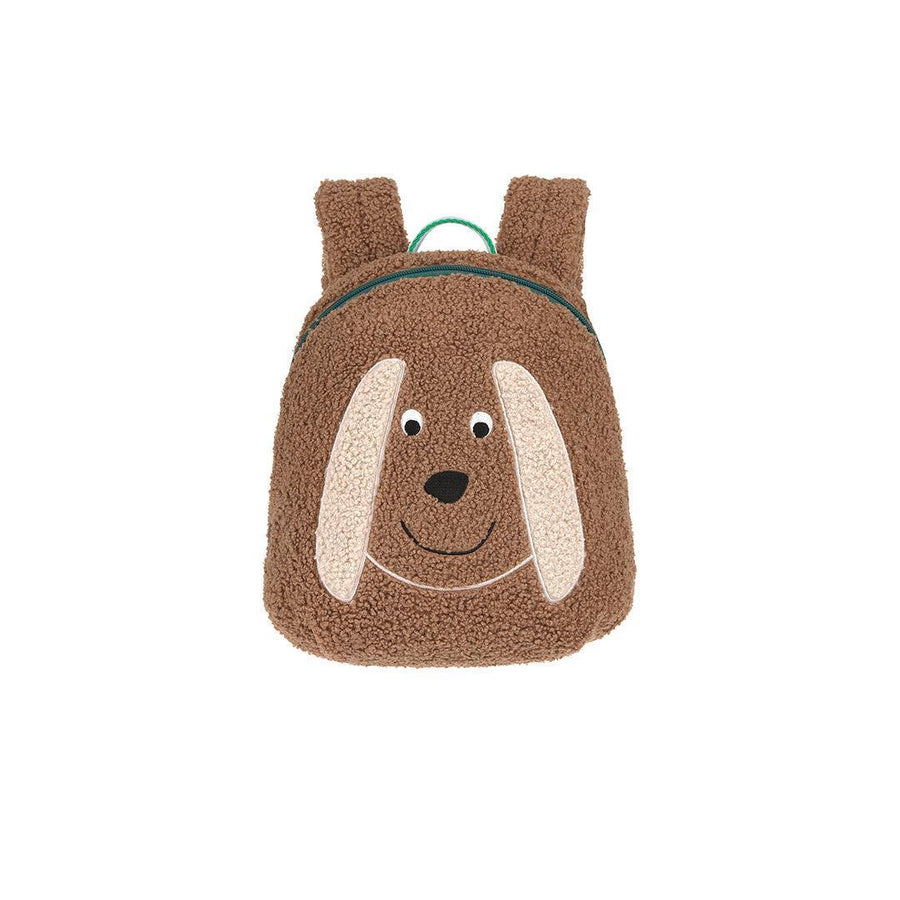 Lassig Tiny Backpack Tiny Team - Dog - Brown-Children's Backpacks-Dog - Brown-One Size | Natural Baby Shower