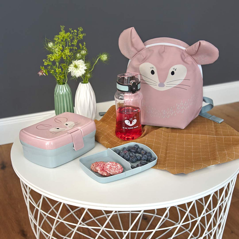 Lassig Lunch Set About Friends - Chinchilla-Feeding Sets-Chinchilla- | Natural Baby Shower