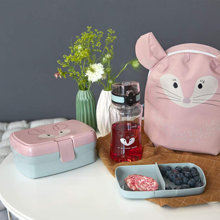 Lassig Lunch Set About Friends - Chinchilla-Feeding Sets-Chinchilla- | Natural Baby Shower