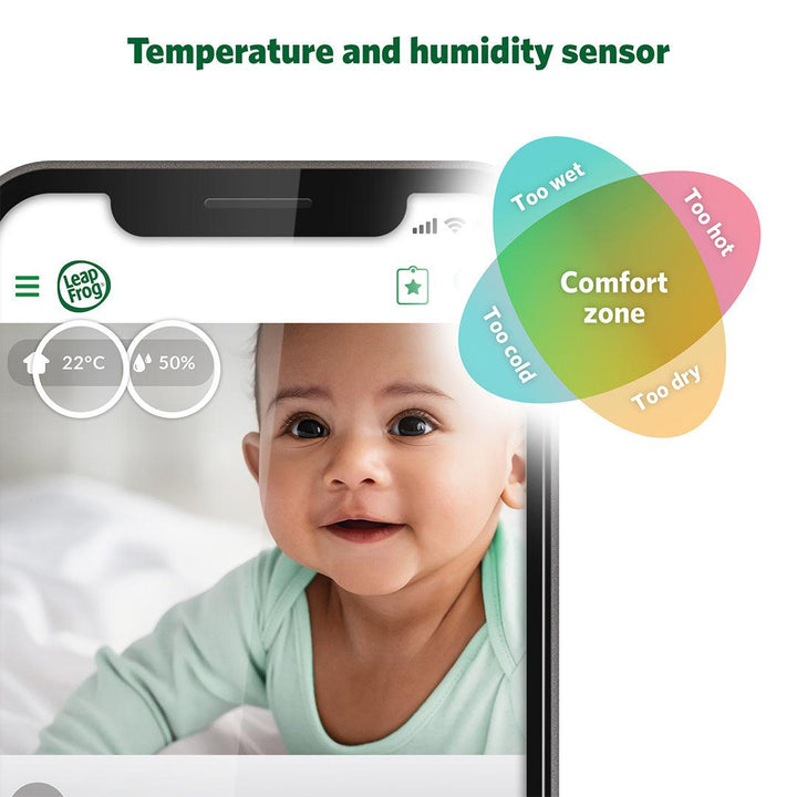 Leapfrog LF1911 HD Smart Baby Cam-Baby Monitors- | Natural Baby Shower