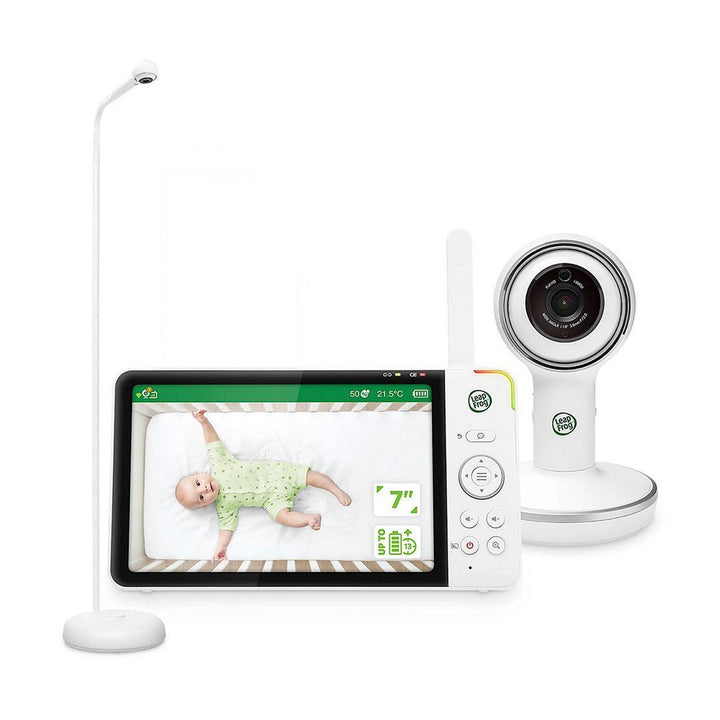 LeapFrog LF5817HD 7 Inch Over Cot Monitor - White-Baby Monitors-White-One Size | Natural Baby Shower