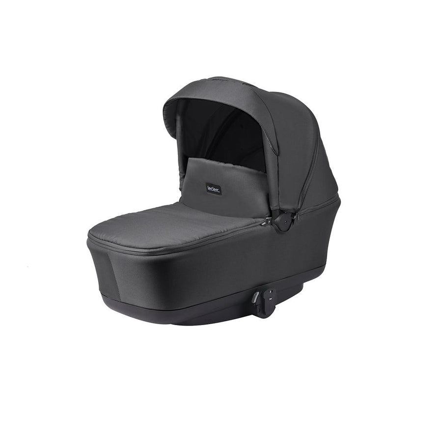 Leclerc Baby Bassinet - Black-Carrycots-Black- | Natural Baby Shower