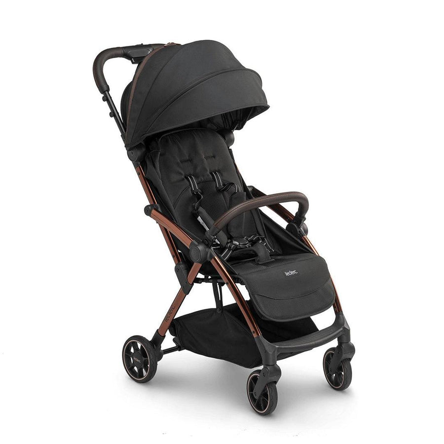 Leclerc Baby Influencer Pushchair - Black Brown-Strollers-Black Brown- | Natural Baby Shower