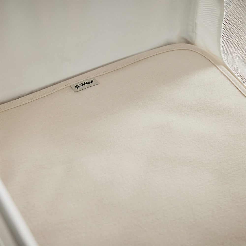 The Little Green Sheep Organic Crib Mattress Protector - 38x89cm-Mattress Protectors- | Natural Baby Shower