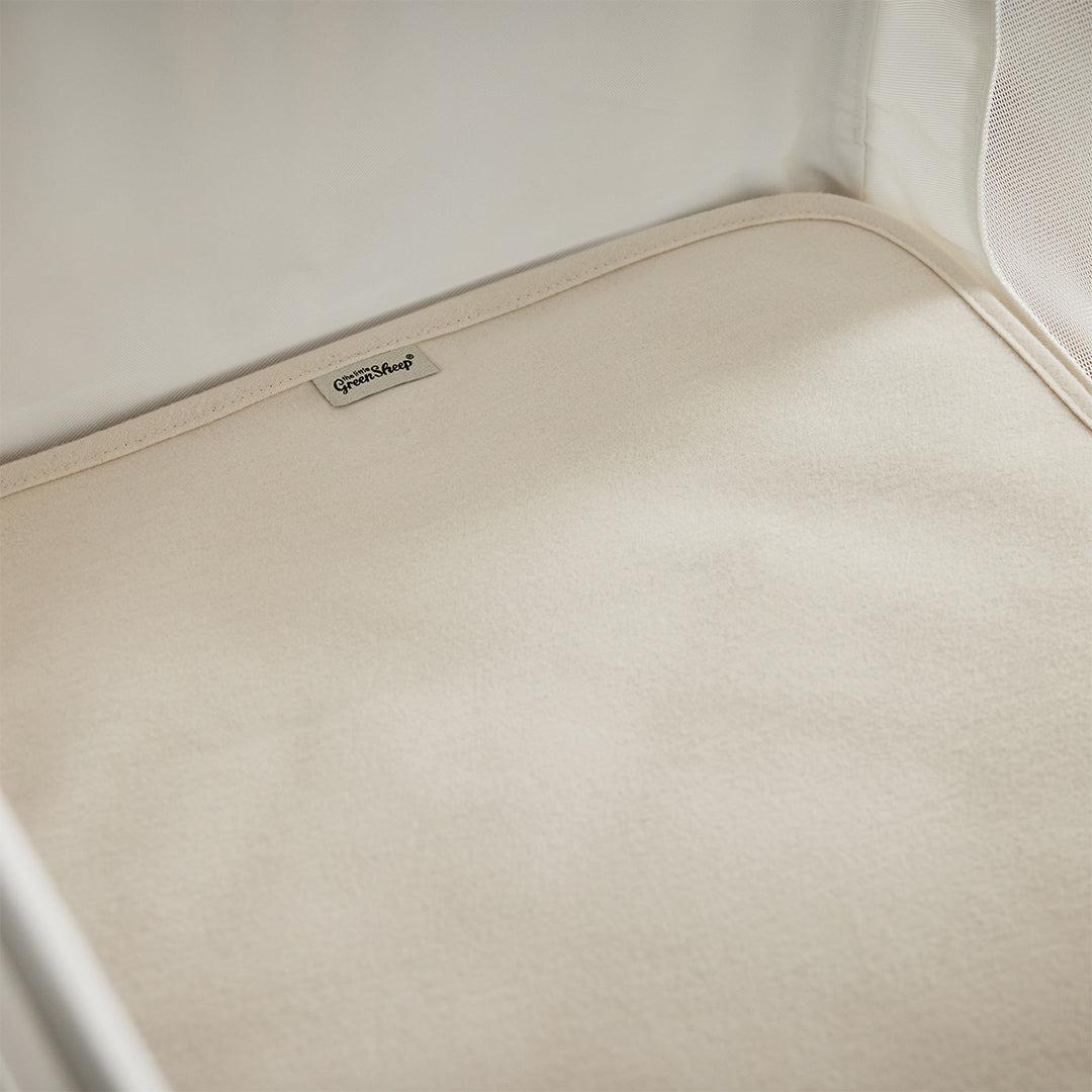 The Little Green Sheep Organic Crib Mattress Protector - 38x89cm-Mattress Protectors- | Natural Baby Shower