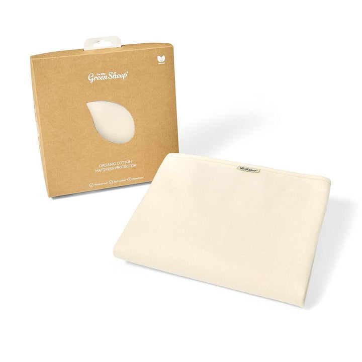 The Little Green Sheep - Organic Mattress Protector - Cot Bed 70x140cm-Mattress Protectors- | Natural Baby Shower