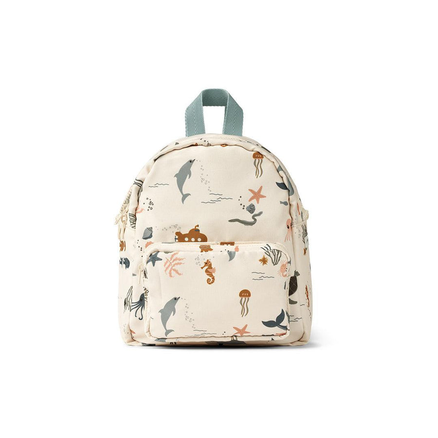 Liewood Allan Backpack - Sea Creature - Sandy-Changing Bags-Sea Creature/Sandy- | Natural Baby Shower