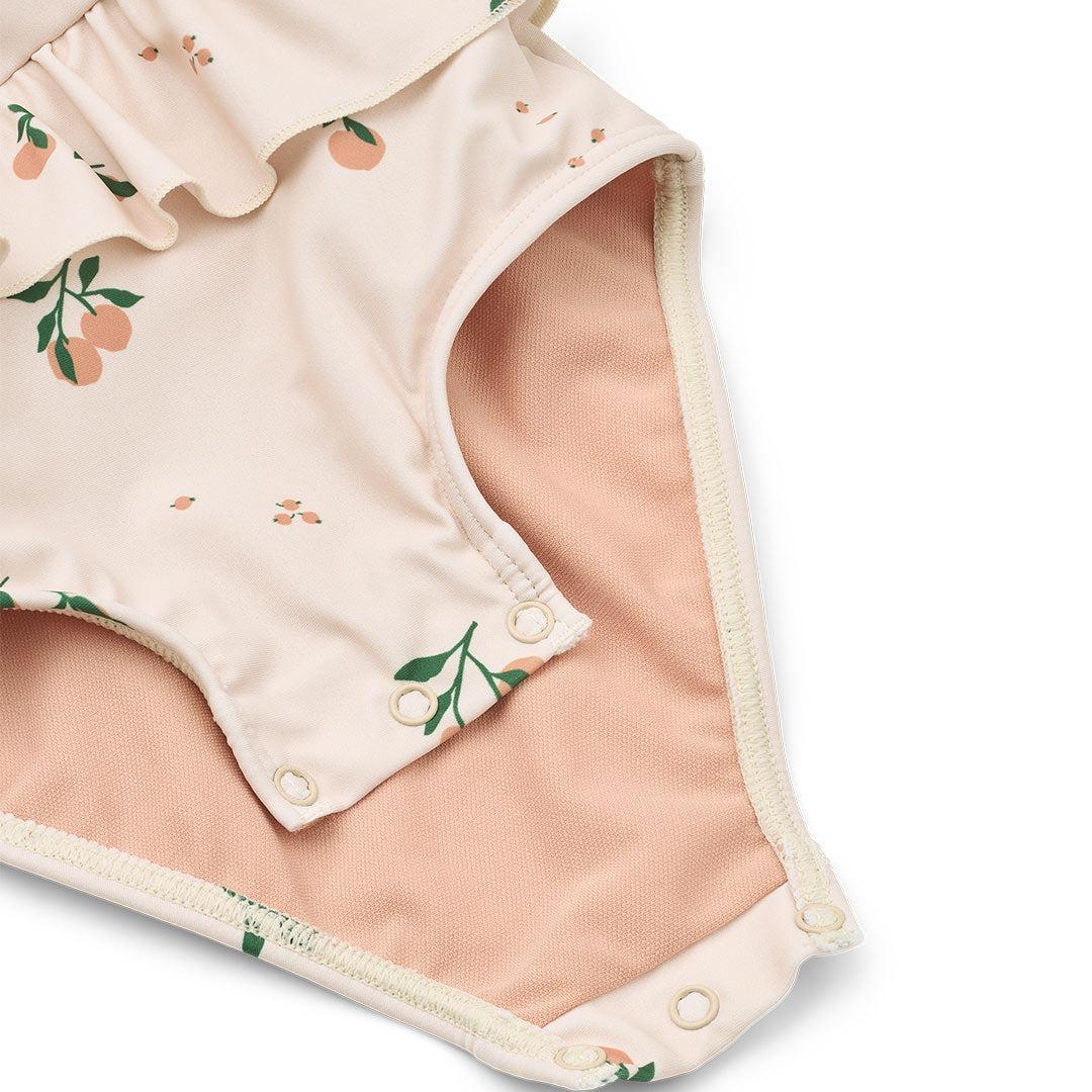 Liewood Amara Baby Printed Swimsuit - Peach / Sea Shell-Swimsuits-Peach / Sea Shell-62 | Natural Baby Shower