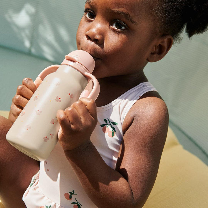 Liewood Amara Baby Printed Swimsuit - Peach / Sea Shell-Swimsuits-Peach / Sea Shell-62 | Natural Baby Shower