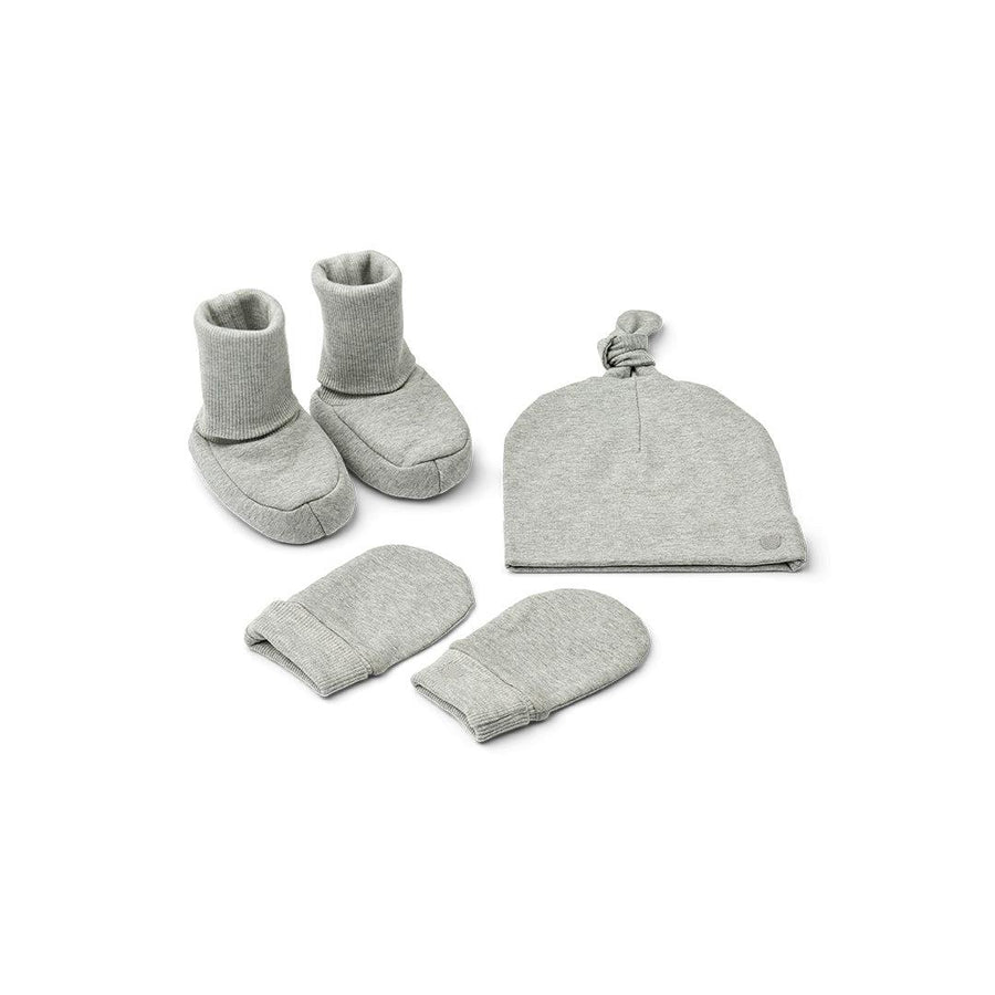 Liewood Amora Hampers - Light Grey Melange-Clothing Sets-Light Grey Melange-0-3m | Natural Baby Shower