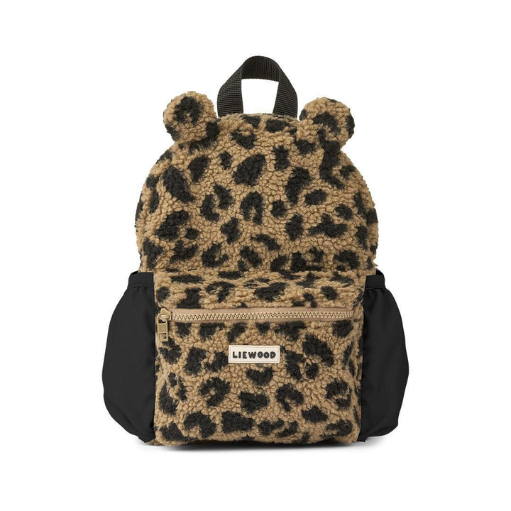 Liewood Andreas Pile Bear Backpack - Mega Leo / Oat Mix-Children's Backpacks-Mega Leo / Oat Mix-One size | Natural Baby Shower