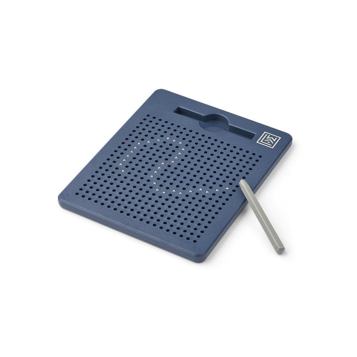 Liewood Annelise Magnetic Stem Board - Indigo Blue-Puzzles + Games-Indigo Blue-One size | Natural Baby Shower