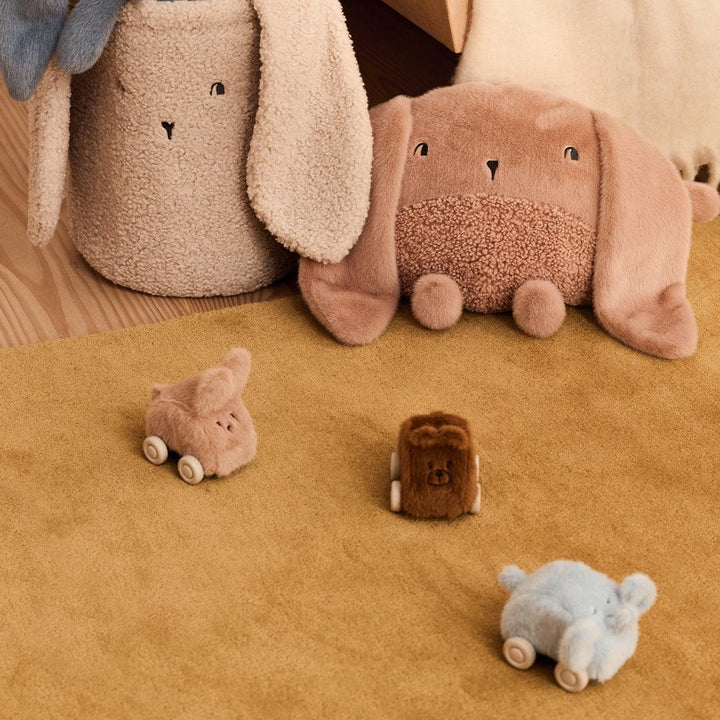 Liewood Ansel Plush Car 3-pack - Pale Tuscany Mix-Soft Toys- | Natural Baby Shower