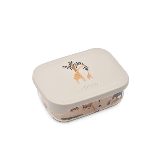 Liewood Arthur Tritan Lunchbox - All Together / Sandy-Lunch Boxes-All Together / Sandy-One size | Natural Baby Shower