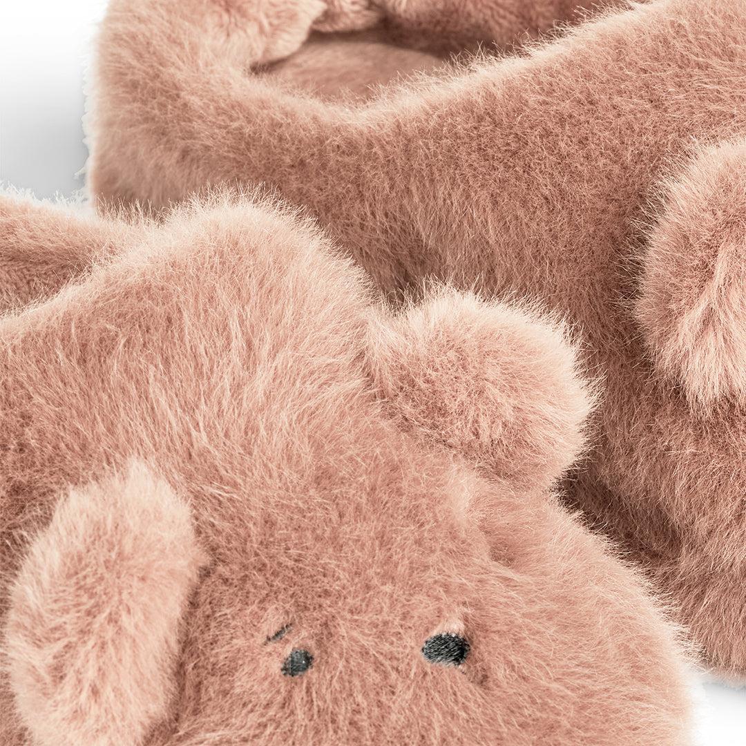 Liewood Aviaja Bear Slippers - Pale Tuscany-Slippers-Pale Tuscany-22/23 | Natural Baby Shower