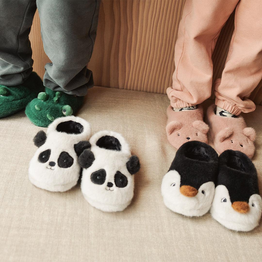 Liewood Aviaja Crocodile Slippers - Garden Green-Slippers-Garden Green-22/23 | Natural Baby Shower