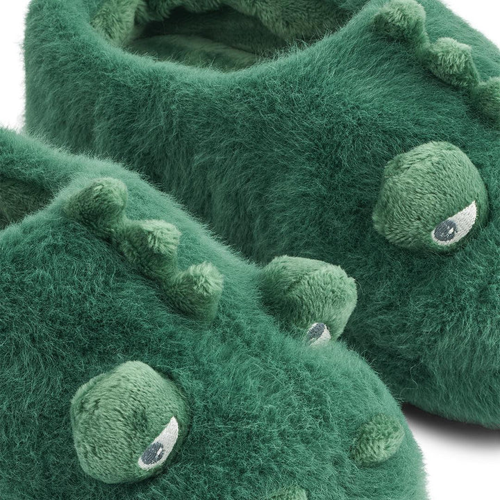 Liewood Aviaja Crocodile Slippers - Garden Green-Slippers-Garden Green-22/23 | Natural Baby Shower